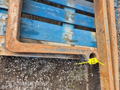 3x Fork Lift Forks - 9