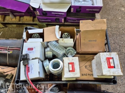Qty Misc Parts &ndash; Microwave, Alarms, Anti Siphon, DVR, Inverter etc - 3