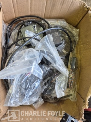 Qty Misc Parts &ndash; Microwave, Alarms, Anti Siphon, DVR, Inverter etc - 9