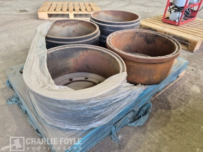 4x Unused Brake Drums - 5
