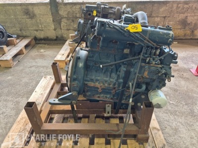 Kubota 4-Cyl Diesel Engine - For Parts