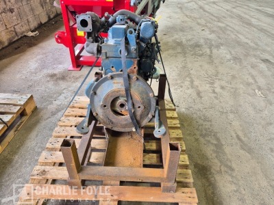 Kubota 4-Cyl Diesel Engine - For Parts - 2