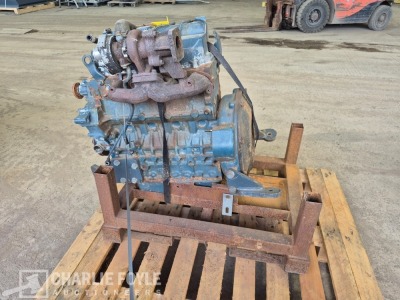 Kubota 4-Cyl Diesel Engine - For Parts - 4