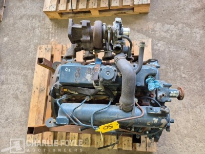 Kubota 4-Cyl Diesel Engine - For Parts - 8