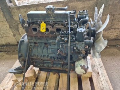 Kubota 4-Cyl Diesel Engine - For Parts