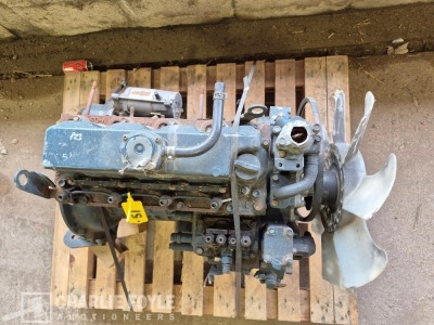 Kubota 4-Cyl Diesel Engine - For Parts - 3