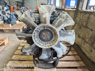 Kubota 4-Cyl Diesel Engine - For Parts - 4