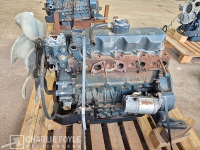 Kubota 4-Cyl Diesel Engine - For Parts - 5