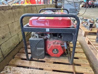 2009 Clarke Power FG350 230/115 Volt Petrol Generator - 7
