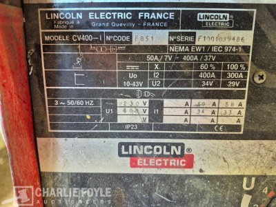 Lincoln Electric Idealarc CV400-I Welder - 4