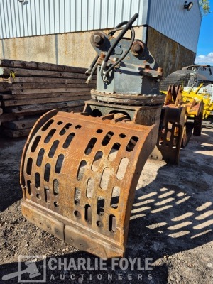 Liebherr Rotating Selector Grab, 60mm Pins - 8