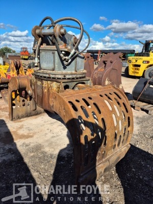 Liebherr Rotating Selector Grab, 60mm Pins - 10