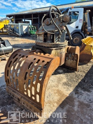 Liebherr Rotating Selector Grab, 60mm Pins - 14