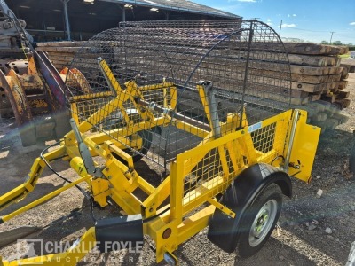 2020 SEB Single Axle Cable Drum Drawbar Trailer - 11