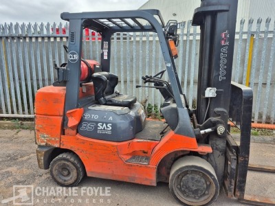 2004 Toyota 7-FGCU-35 Gas Forklift - 6