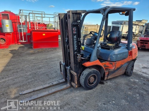 2007 Toyota 62-7FDF25 Diesel Forklift