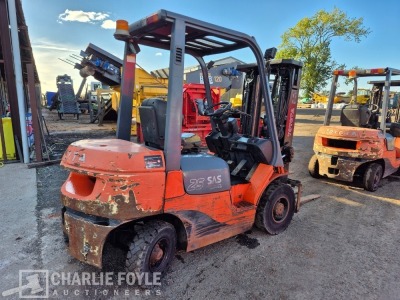 2007 Toyota 62-7FDF25 Diesel Forklift - 12