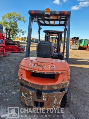 2007 Toyota 62-7FDF25 Diesel Forklift - 13