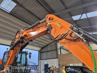 2023 Doosan DX100W-7 Wheeled Excavator & Steelwrist Tilt Attachment - 2