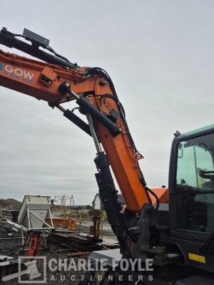 2023 Doosan DX100W-7 Wheeled Excavator & Steelwrist Tilt Attachment - 7