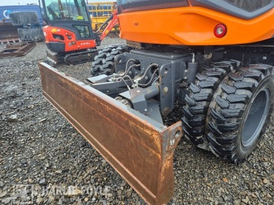 2023 Doosan DX100W-7 Wheeled Excavator & Steelwrist Tilt Attachment - 14