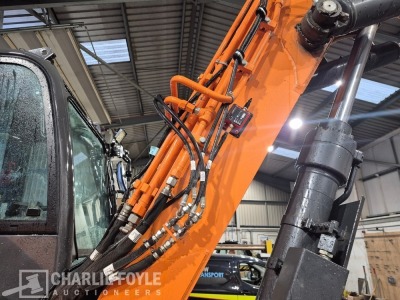 2023 Doosan DX100W-7 Wheeled Excavator & Steelwrist Tilt Attachment - 32