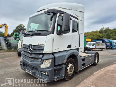 2015 Mercedes Actros 1840 4x2 Tractor Unit
