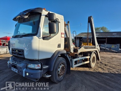 2017 Renault D18 4x2 Telescopic Skip Loader