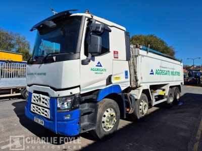 2015 Renault C430 Comfort 8x4 Insulated Body Tipper