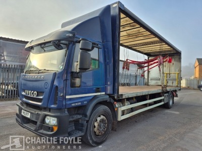 2015 Iveco 180E28 Euro 6 4x2 Curtainside Rigid