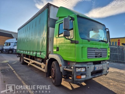 2010 MAN TGM 18.240 4x2 Curtainside Rigid