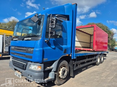 2007 DAF CF75 360 6x2 Flat Rigid