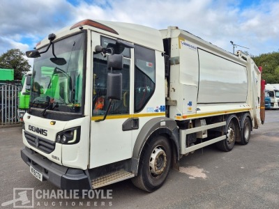 2019 Dennis Elite 6 6x2 Middle Steer Refuse Rigid