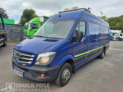 2017 Mercedes Sprinter 519 CDI LWB High Roof Panel Van