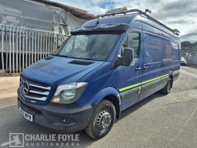 2017 Mercedes Sprinter 519 CDI LWB High Roof Panel Van