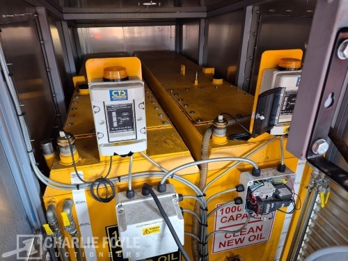 Oil Exchange Unit Tandem Axle Drawbar Trailer