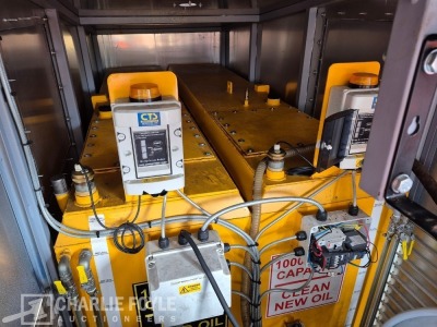 Oil Exchange Unit Tandem Axle Drawbar Trailer