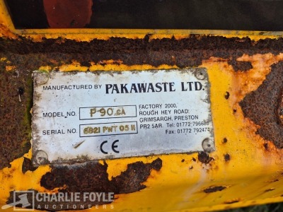 Pakawaste P90CA Static Compactor - 6