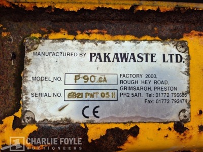 Pakawaste P90CA Static Compactor - 19