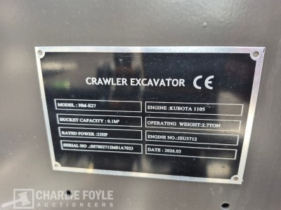 2026 X-Pro NM-E27 Mini Digger - 38