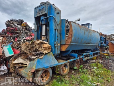 Lefort 420TSPM Mobile Heavy Duty Shear Baler