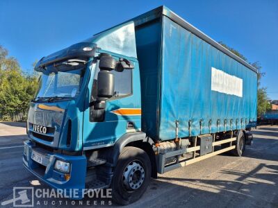2015 Iveco 180E25 Euro 6 4x2 Curtainside Rigid
