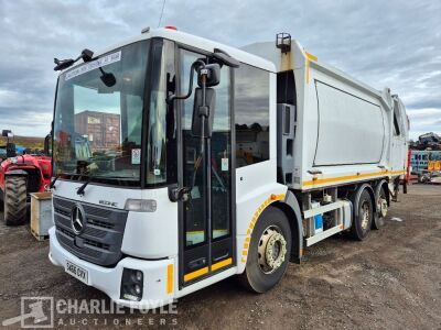 2017 Mercedes Econic 2630 6x2 Bin Lorry