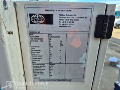 2008 FG Wilson P60P3 60kVA 3 Phase Generator - 11