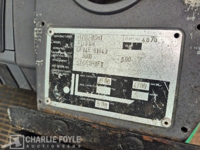Mitsubishi FD30N Diesel Forklift - 8