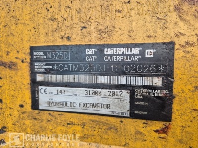 2012 Caterpillar M325D Wheeled Scarp Handler - 5