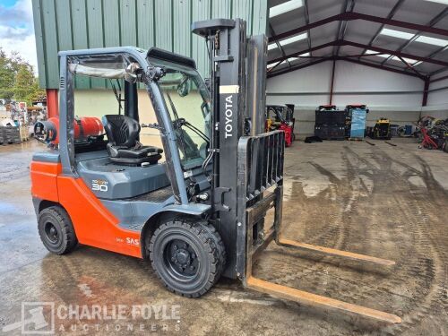2024 Toyota 02-8FGF30 Gas Forklift