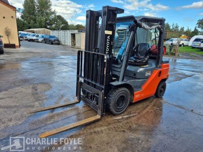 2024 Toyota 02-8FGF25 Gas Forklift