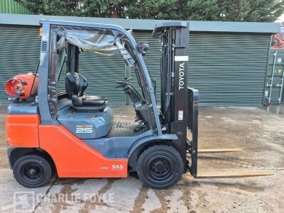 2024 Toyota 02-8FGF25 Gas Forklift - 7