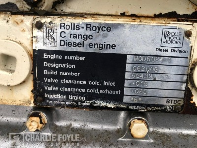 1982 Roll Royce Dale 275kVA 3 Phase Generator - 12